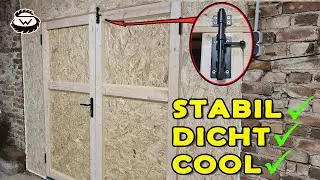 HOLZTÜR für die SCHEUNE selber bauen | WoodSpezi