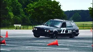 BMW E34 Wagon Autocross