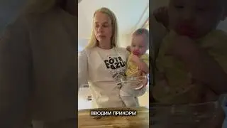 ВВОДИМ ПРИКОРМ ПРАВИЛЬНО! Когда детей оставили у бабушки) #детское_питание #диета #клетчатка