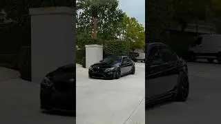 Black on Black BMW M3 🔥🔥 