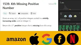 1539. Kth Missing Positive Number
