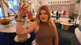 I Stayed at the CROCKFORDS Luxury Hotel in Las Vegas!