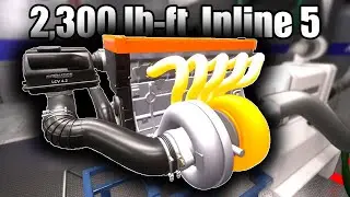 The Most Torque in an Inline 5 Engine Ever (LCV 4.2) | Automation The Car Company Tycoon Game