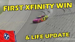 iRacing: First Xfinity Series Win & Life Update - Nashville Superspeedway