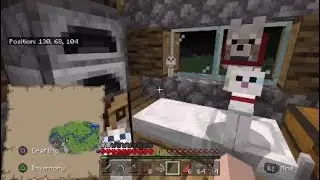 Minecraft part 3: My friend does a raid the entire time while I do nothing to help