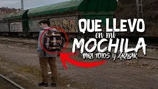 ¿QUÉ LLEVO en la MOCHILA CUANDO VOY DE URBEX?