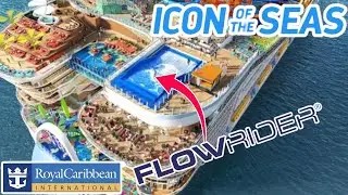 Icon of the Seas Flow Rider Surf Simulator