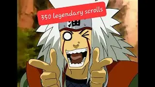350 legendary scrolls + 10stars Jiraiya Sage | Ninja Glory