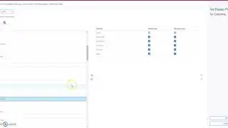 Set Display Columns