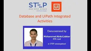 Database and UiPath Integrated Activities