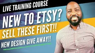 Best Selling Digital Products on Etsy for Beginners ✔ // New To Etsy? Sell these First! // LIVE Q&A