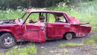 ВАЗ 2105 в хлам убитый | убили ваз корч шоха ДАВИДЫЧ