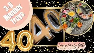 3-D Numbered Trays