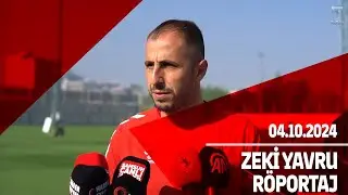 Kaptanımız Zeki Yavru Açıklamalarda Bulundu