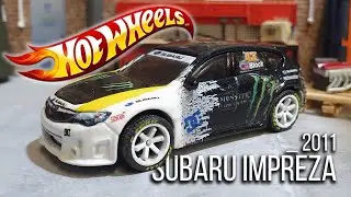 HOT WHEELS Custom : 2011 Subaru Impreza ‘Ken Block’ Hoonigan