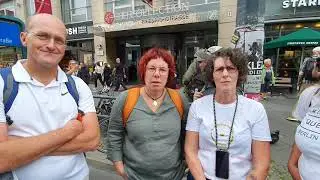 Wollt Ihr geimpft werden? Demonstranten aus BaWüberg und RheinPfalz bei der Demo in Berlin 29.08.20