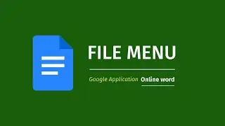 📄Google Doc File Menu (2025) | Explained All Options Step By Step