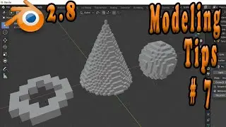 blender 2.8 remesh modifier beginner tutorial | Quick Modeling Tips # 7 | 2020
