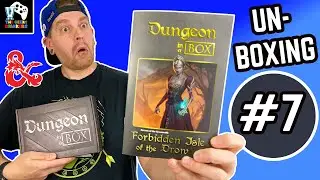 Dungeon In A Box Unboxing #7 - Forbidden Isle of the Drow! | Dungeons & Dragons