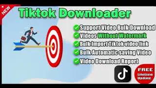 Tiktok Video Bulk Downloader Pro 