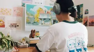 A week as an illustrator in Japan 🍡 @rainbowholicTV stationery cafe, art toys, new products