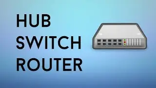 Hub,Switch and Router | Explained