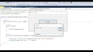 C# InputBox