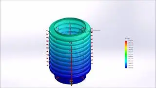 Expansion joint Stress Analysis and simulation.