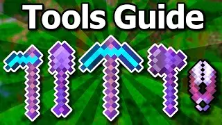 The Ultimate Minecraft 1.20 Tools Guide | Pickaxe, Axe, Shovel, Hoe, Shears, Flint & Steel