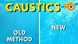 AWESOME CAUSTICS in Blender 3.3 CYCLES