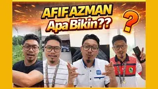 Afif Azman Apa Bikin - My Activities