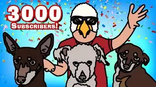 Meet My Dogs! (3000 Subscriber Special Vlog)