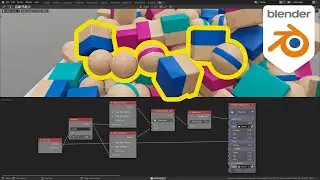 Rigid Bodies along Curve in Animation Nodes