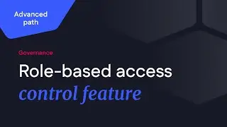 Working with the role-based access control feature