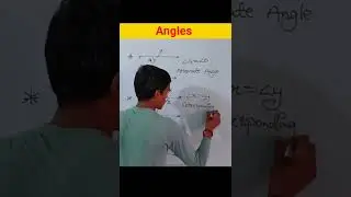 Angles | Corresponding angle | Alternate angle | Co-interior angle 