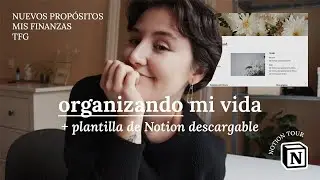 Organizando mi vida con Notion + tour + plantilla ✨
