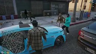 Most Wanted RP [FiveM] - The Vatos Get Pulled Over