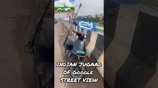INDIAN Jugaad For Street View 360 Photography #india #google #bangalore #jugaadindia #bike #ola