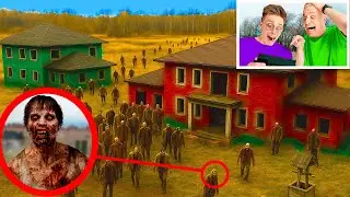 WE SENT A DRONE TO A GHOST TOWN — AND FOUND ZOMBIES!