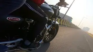 Honda Highness CB350 Handling on Sharp Turns | Is Pillion Comfort for Long ride | ABS Braking Test