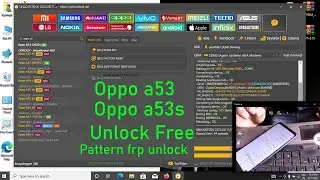 oppo A53 CPH2131 Unlock FRP pattern Passward UnlockTOOL oppo a53 frp