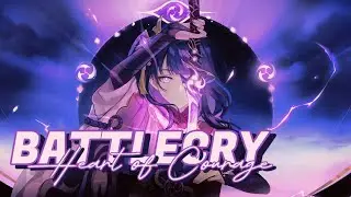 Nightcore ─ BATTLECRY (Heart of Courage)『 Lyrics 』