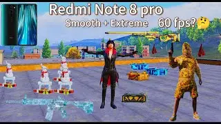 Redmi Note 8 pro Pubg Test ⚡| Smooth + Extreme 🤯 Pubg Mobile