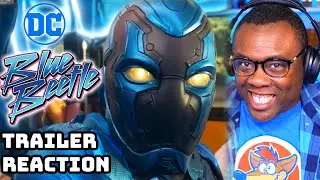 BLUE BEETLE TRAILER REACTION | DC 