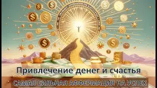 САМАЯ СИЛЬНАЯ АФФИРМАЦИЯ НА УСПЕХ | Привлечение денег и счастья | Аффирмация на каждый день