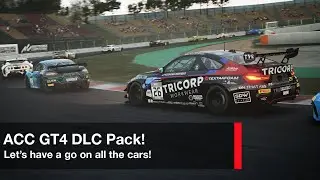 ASSETTO CORSA COMPETIZIONE GT4 PACK DLC - Exploring all the cars!