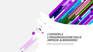 9.Offerta e organizzazione delle imprese ricettive