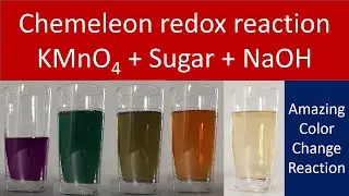 Potassium permangante and Sugar reaction | Amazing reaction