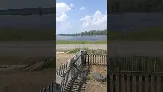 Вид из окна в деревне #природа #лето #деревня