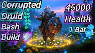 ESO 💀CORRUPT THEM!🌿 45K Health One Bar Warden/Sorc/Dk PvP 🛡Bash Build🛡 Update 48 (2025)